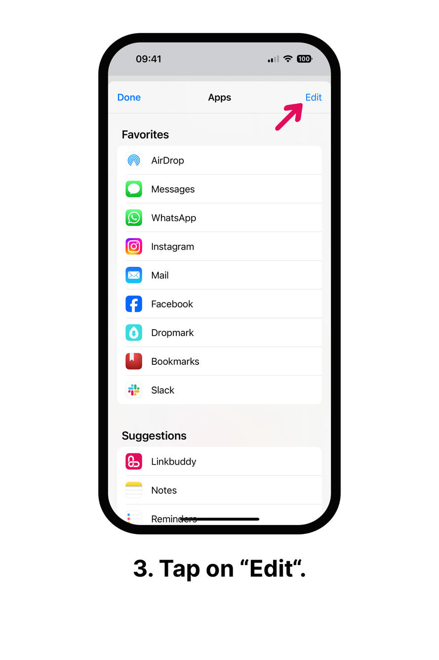 Guide Share Extension 3