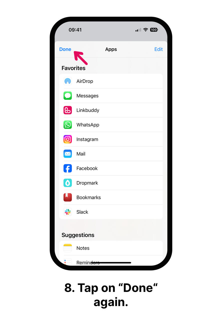 Guide Share Extension 8